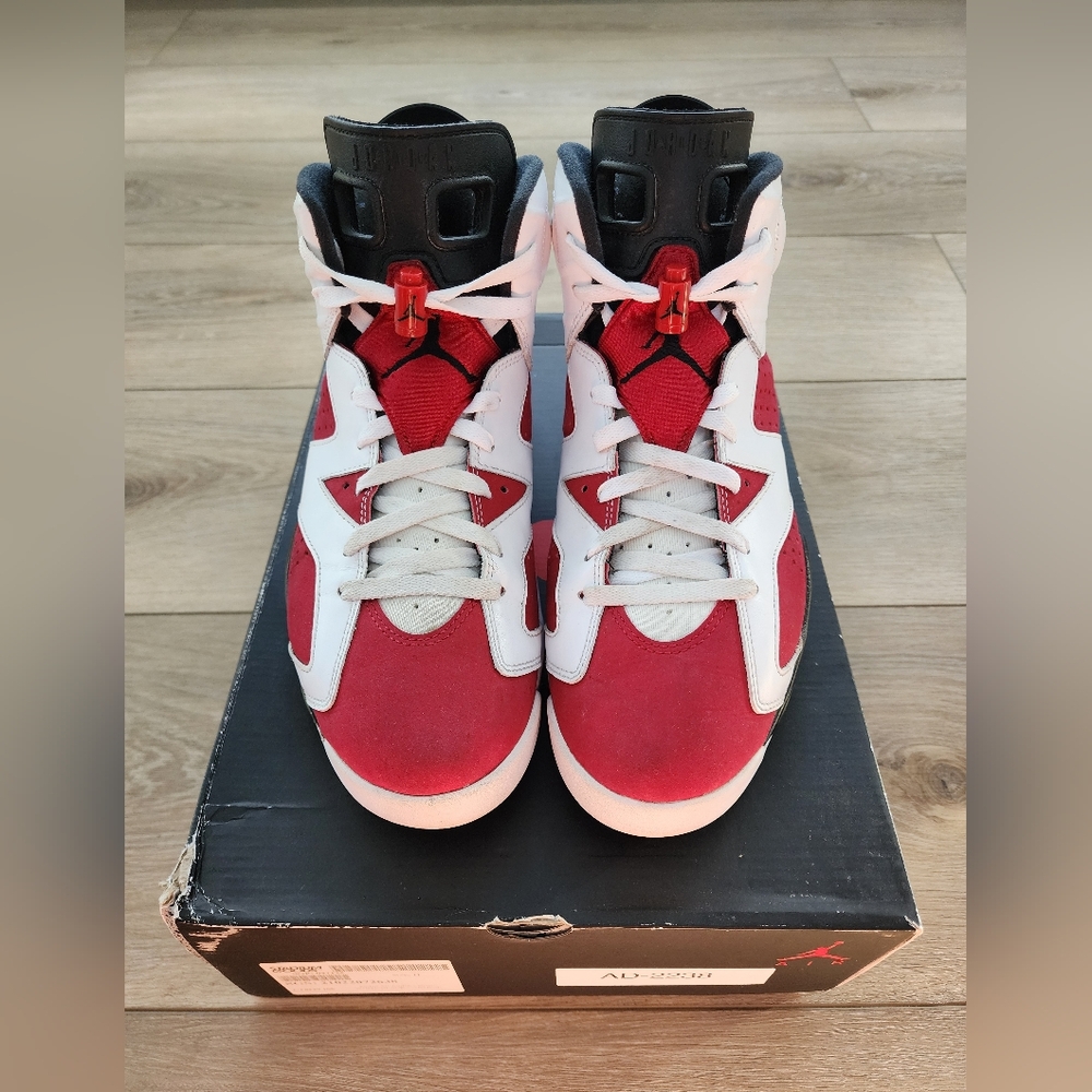 ❌SOLD❌Air Jordan Retro 6 Carmine Red White